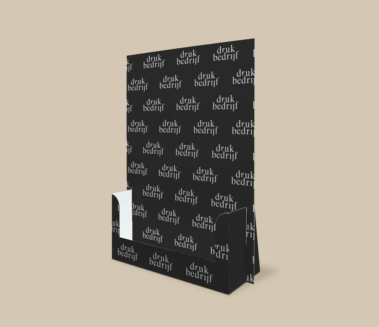 folderbakje met logo