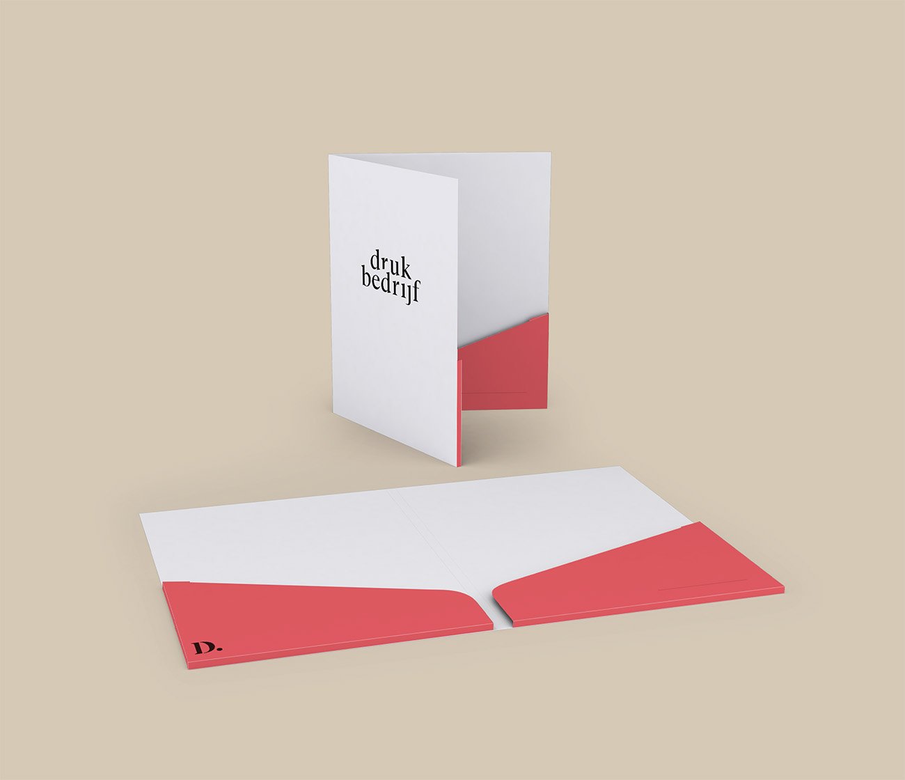 Presentatiemap met logo