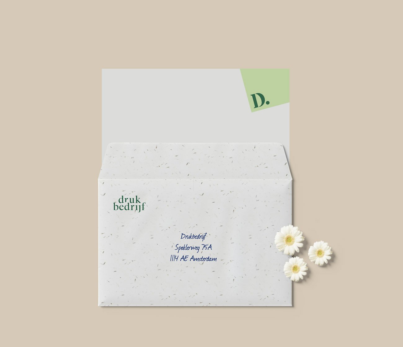 Groepapier envelop bedrukken