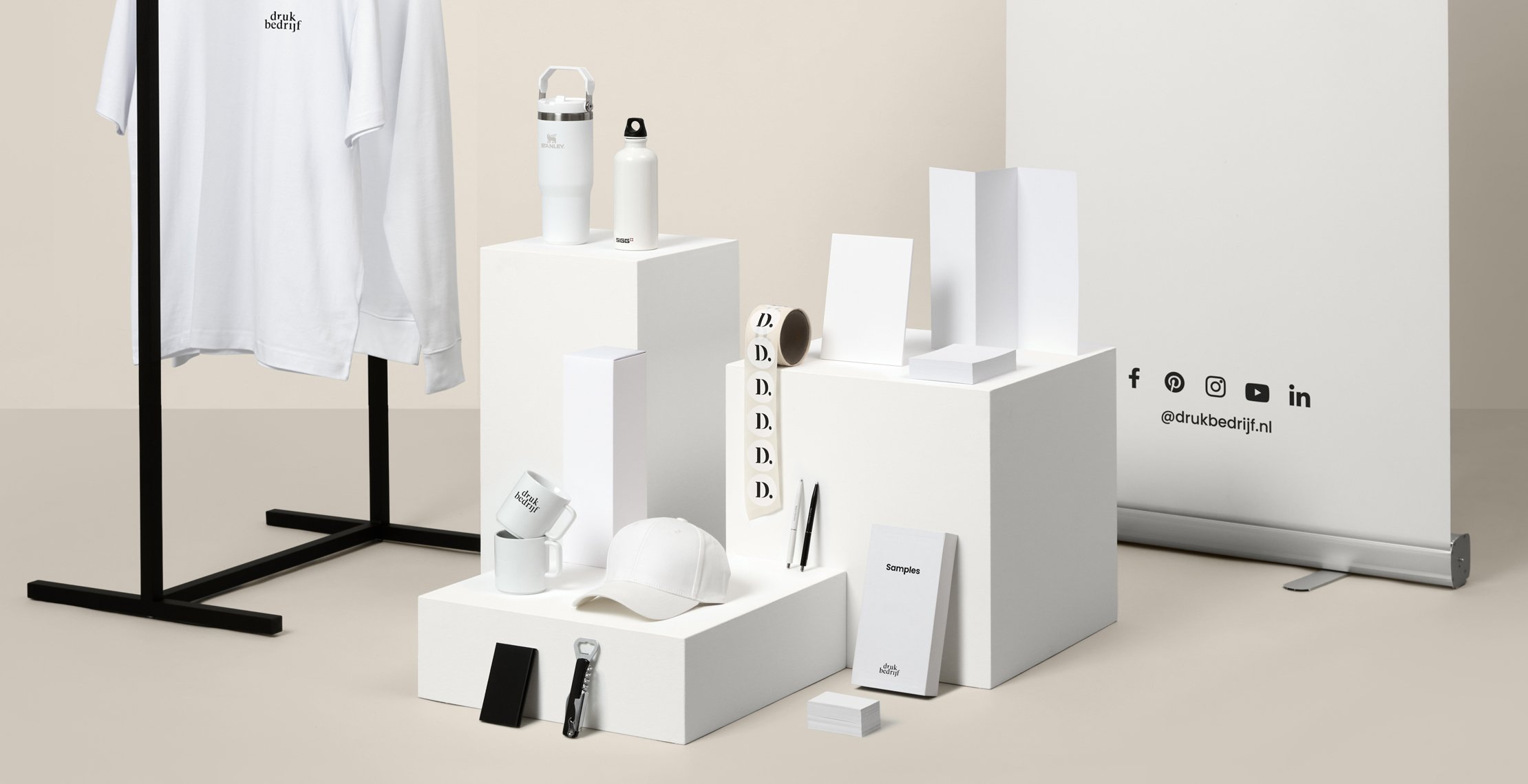 Drukbedrijf drukt alles op alles!