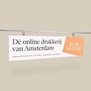 Sponsorbord met logo ontwerpen