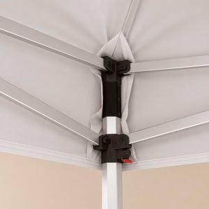 Hoek vouwtent detail
