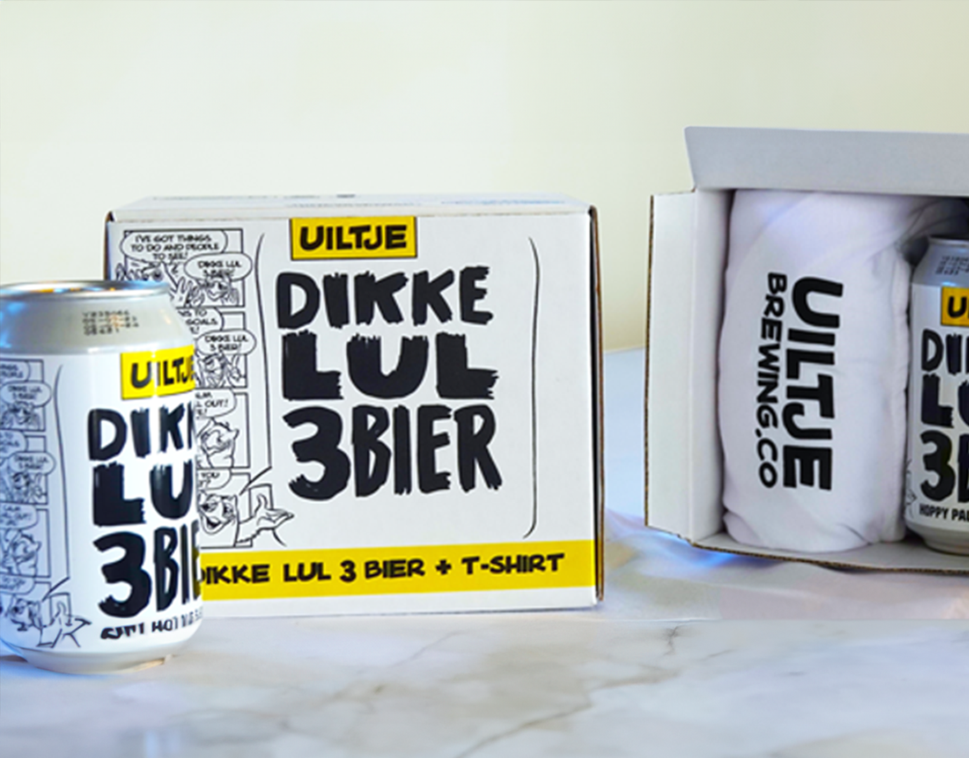 Klant van de maand: bierpakket dikke lul 3 bier!