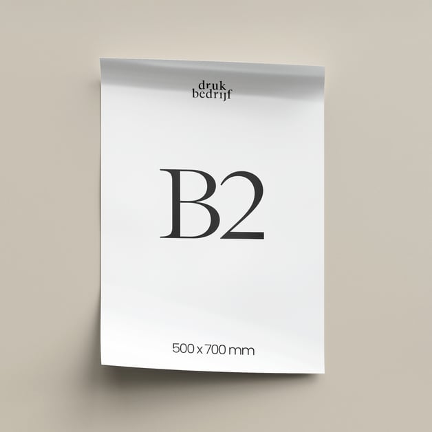 B2 posters drukken