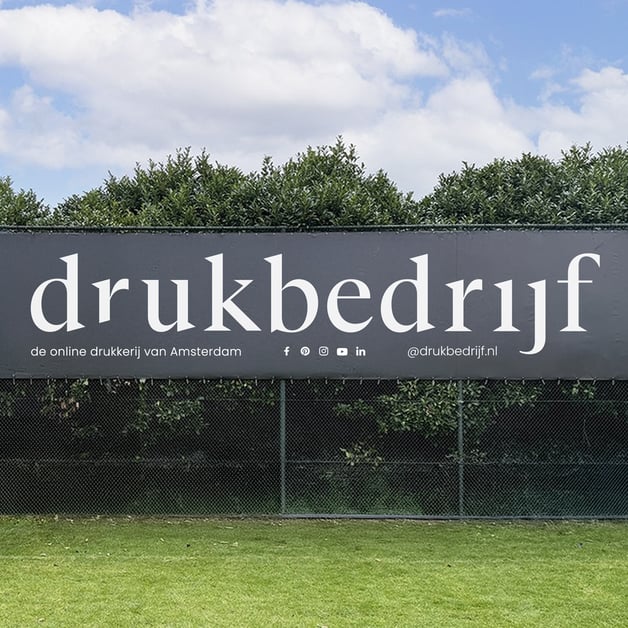 Sponsordoek bedrukken