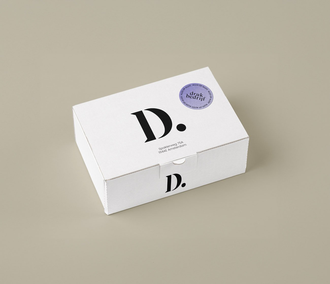 Verzenddozen bedrukt