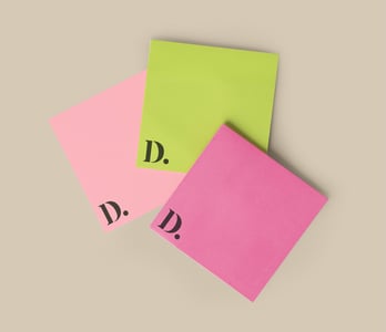 Gepersonaliseerde Post-its voor kantoor en evenementen
