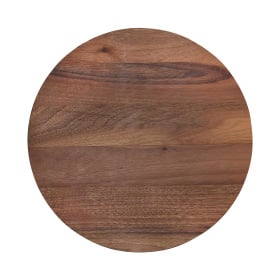 Illustratie Ronddraaiplank walnoot ⌀30 cm