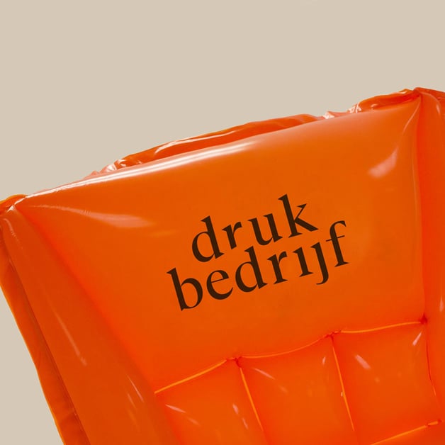 Luchtbedden met logo