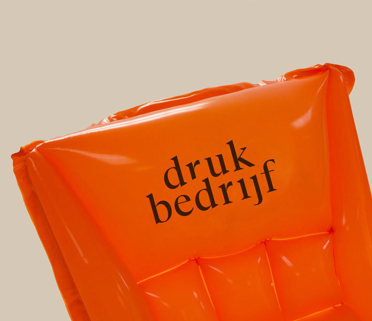 Luchtbedden met logo