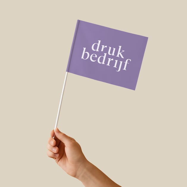 Zwaaivlaggetjes drukken