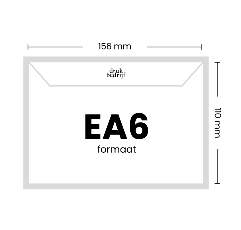 EA6 Formaat 156 x 110 mm