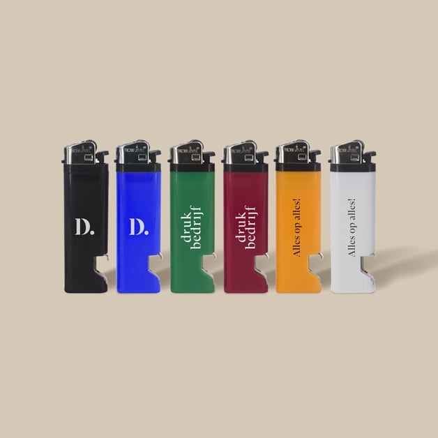 Aanstekers bedrukken