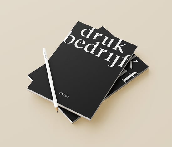 Notitieblokken met dekblad