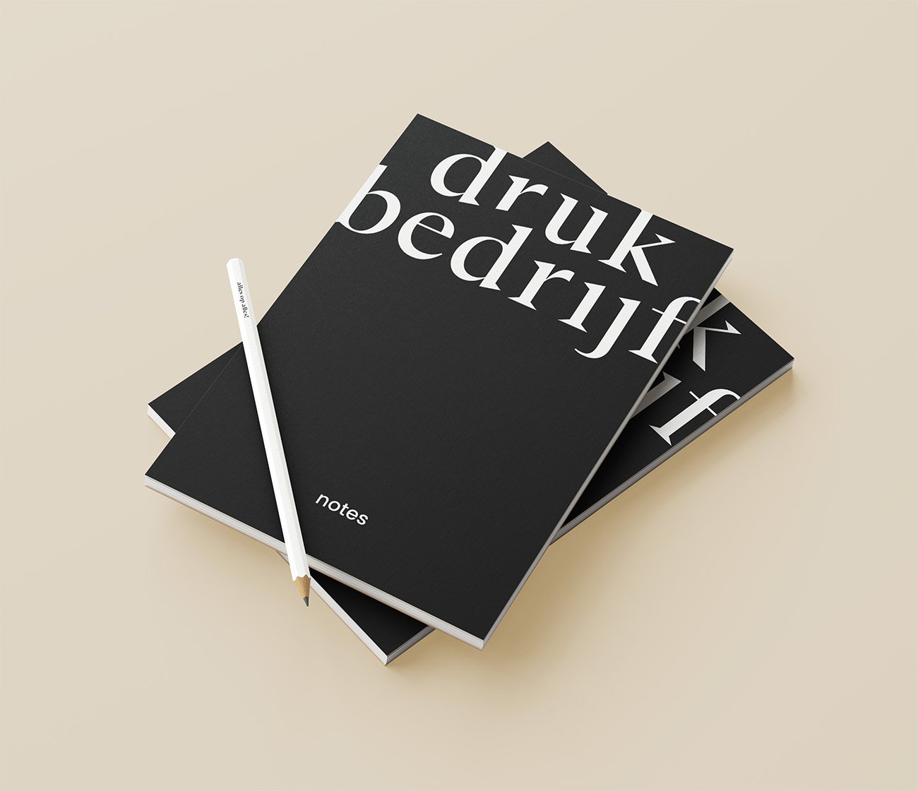 Notitieblokken met dekblad