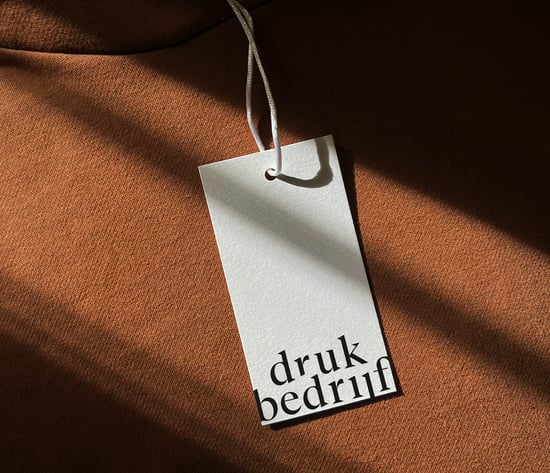 Hangtags met afwerking