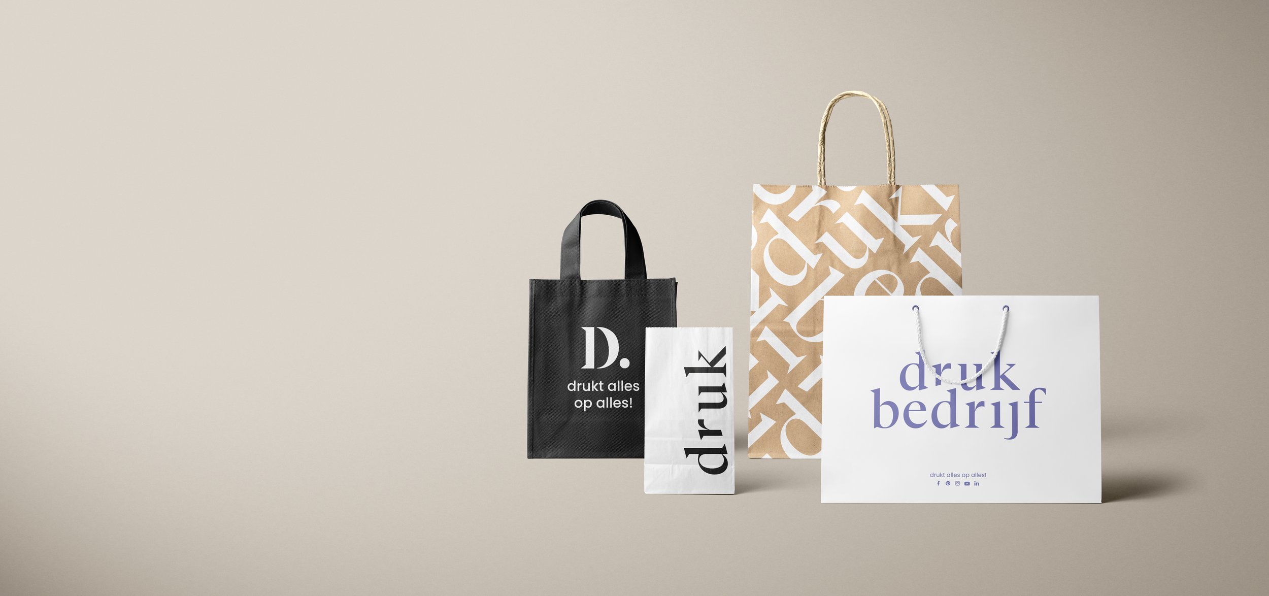 Bedrukte tassen bij Drukbedrijf