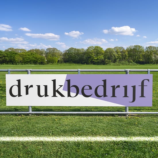 Sponsorbord met eigen logo bedrukken