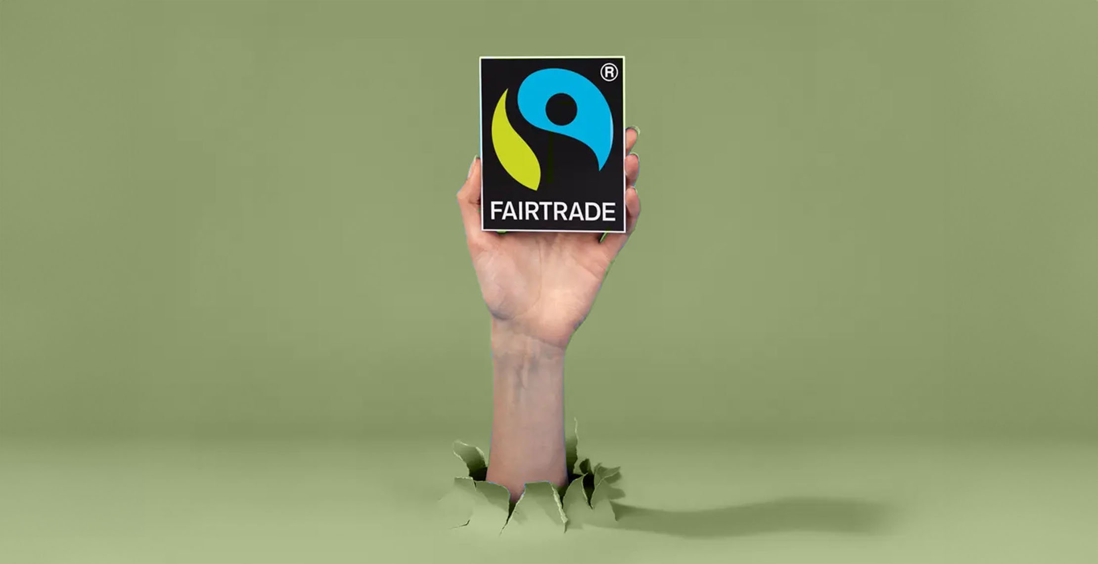 Fairtrade keurmerk voor eerlijke handel en katoenproductie