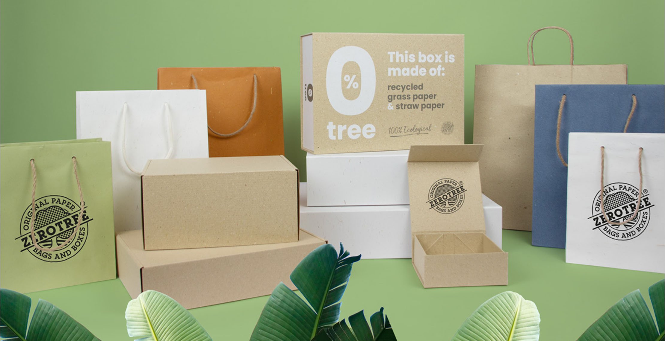 Zerotree boomvrij papier gemaakt van natuurlijke restvezels