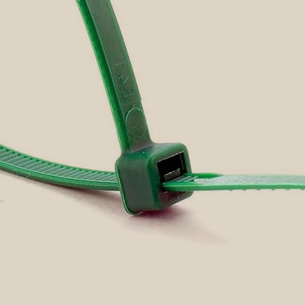 Groene tiewraps bestellen