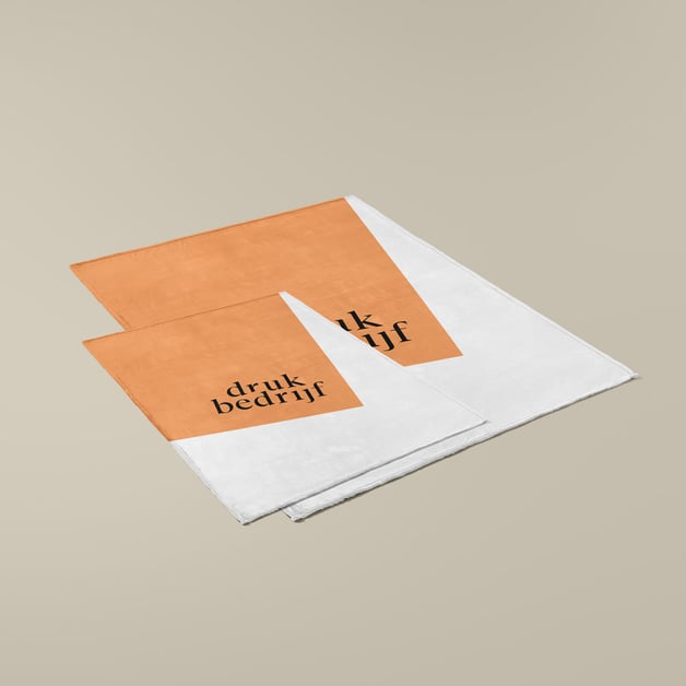 Warme fleecedeken met eigen ontwerp voor klanten