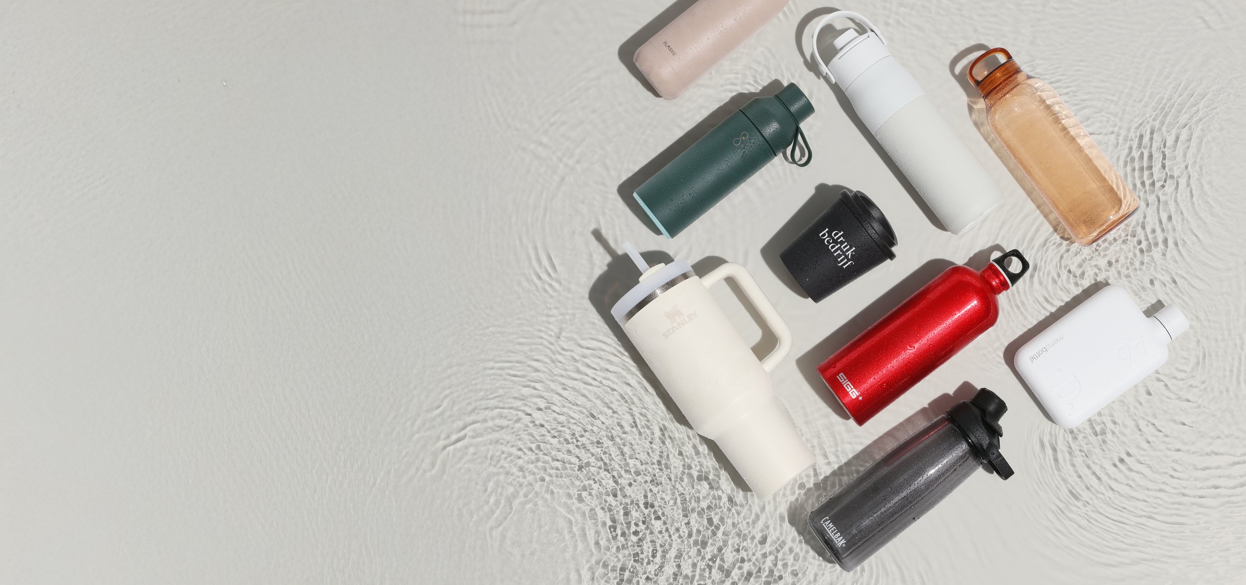 Drinkflessen bedrukken met jouw logo