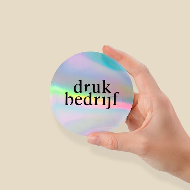 Regenboog stickers drukken