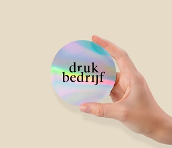 Regenboog stickers drukken