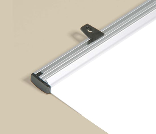 Promotionele bannerrail voor bedrijfspresentaties