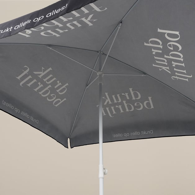 Bedrukte parasol