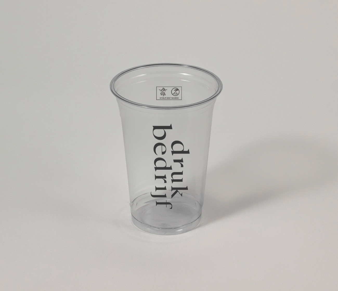 Plastic bekers bedrukken met logo