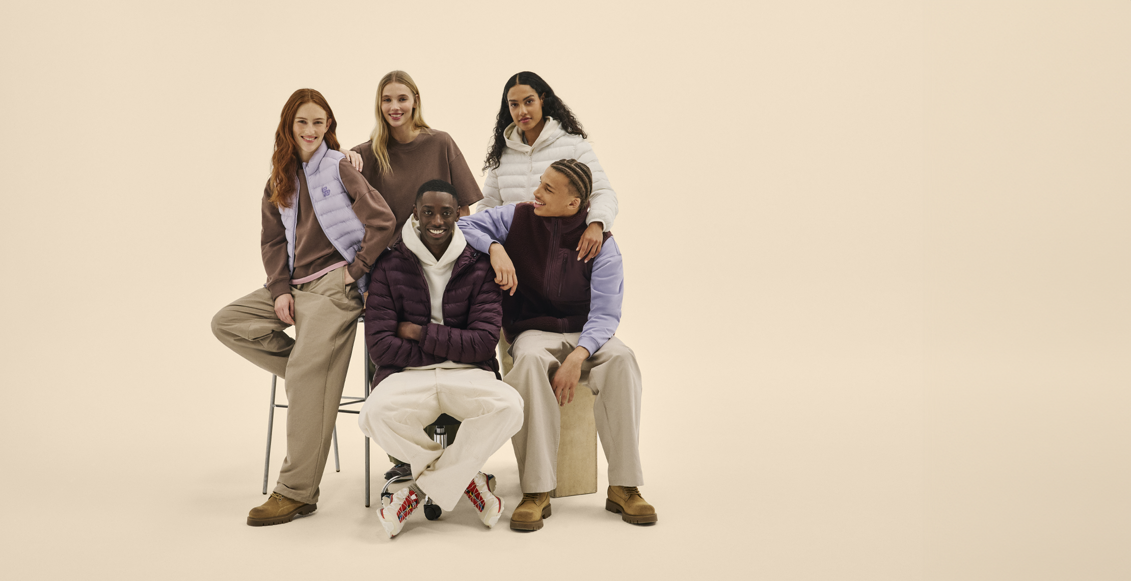 stanley stella collectie textiel bedrukt en borduurd voor verschillende groepen. 