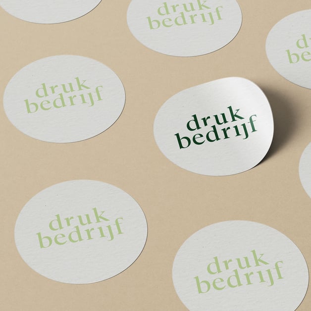 Duurzame stickers