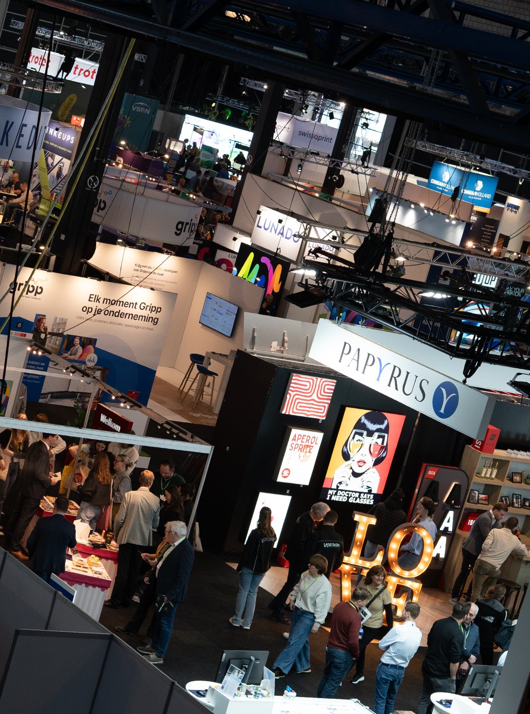 Beurswanden bestellen doe je bij Drukbedrijf