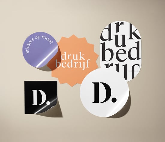 losse stickers op maat