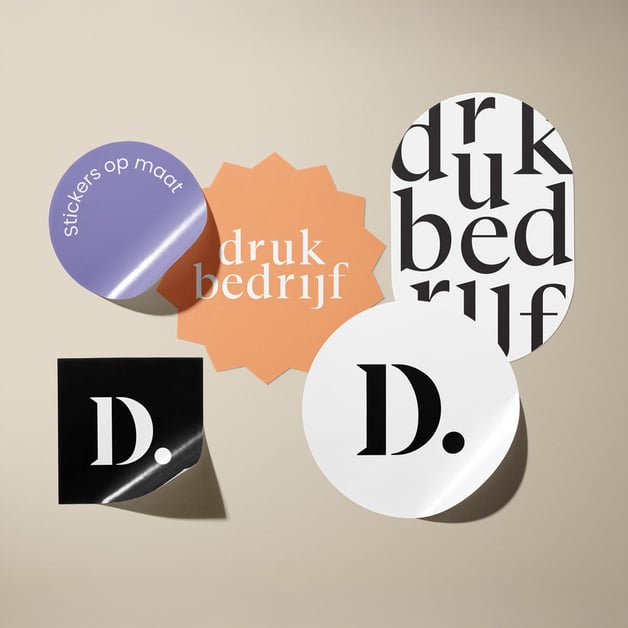 losse stickers op maat