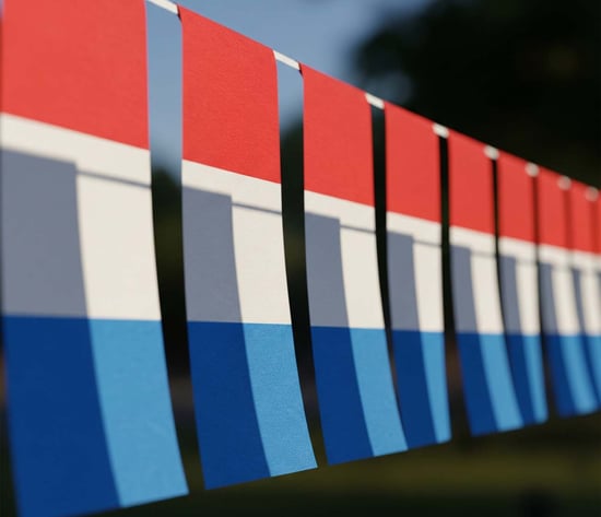 Vlaggenlijn brandveilig