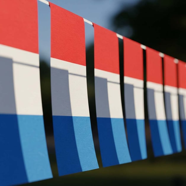 Vlaggenlijn brandveilig