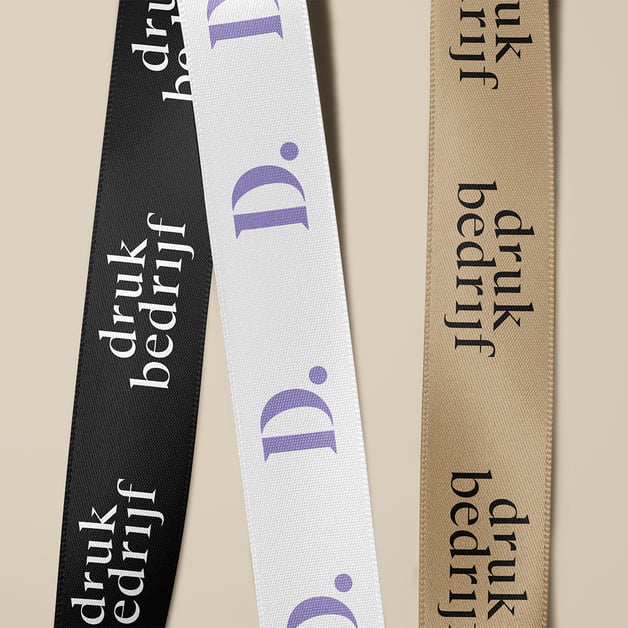 bedrukt lint