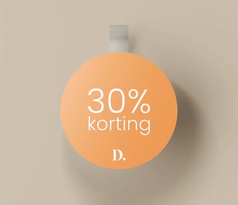 Full color wobbler voor winkelpromotie