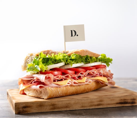 Sandwichprikker met logo