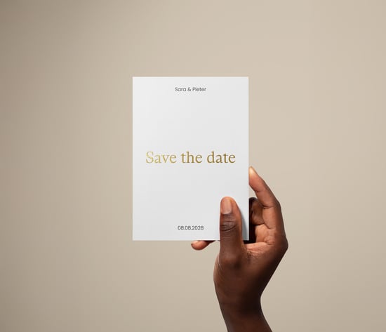 Luxe trouwkaarten drukken