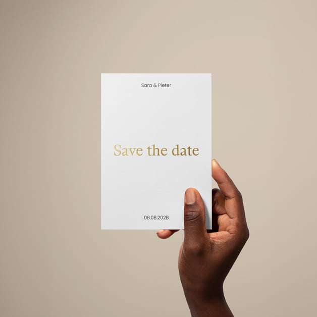 Luxe trouwkaarten drukken