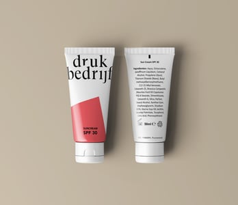Zonnebrand bedrukken