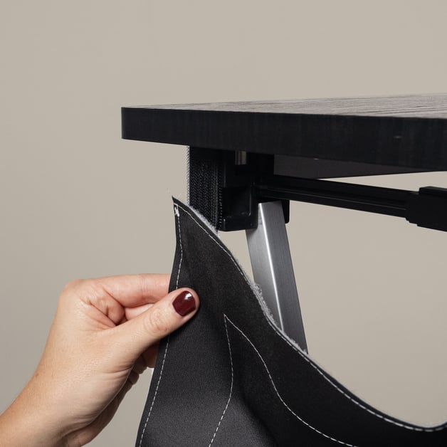 Klittenband tape zwart