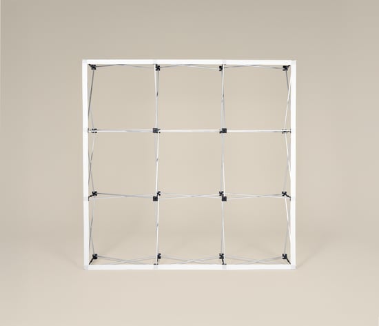 Luxe wand voor bedrijfspresentaties en stands