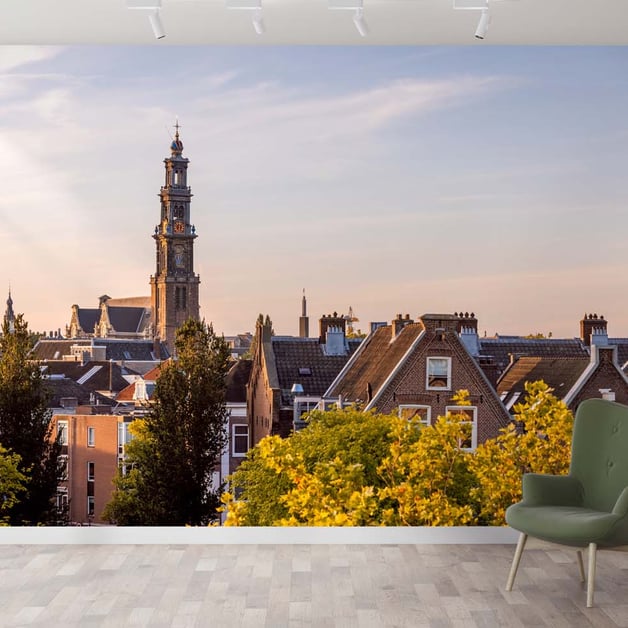 Decoratief fotobehang voor kantoor of woning