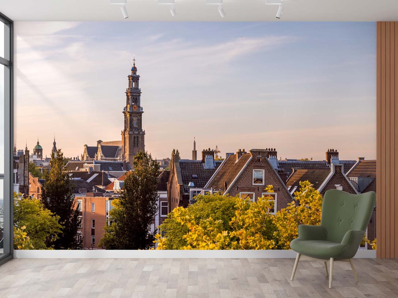 Decoratief fotobehang voor kantoor of woning