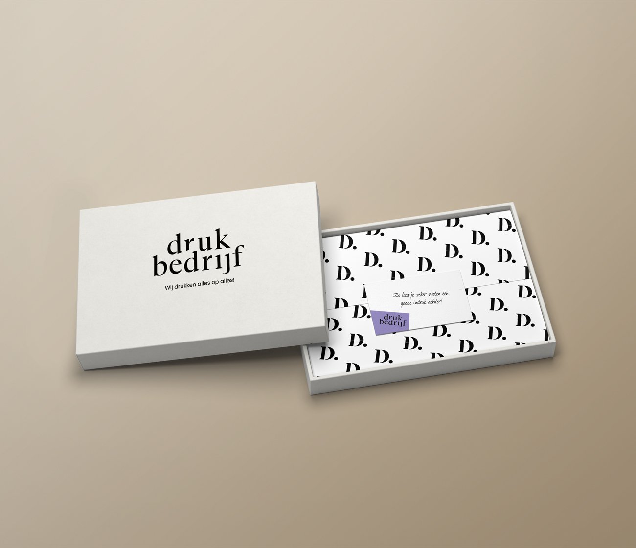 dekseldoosje drukken